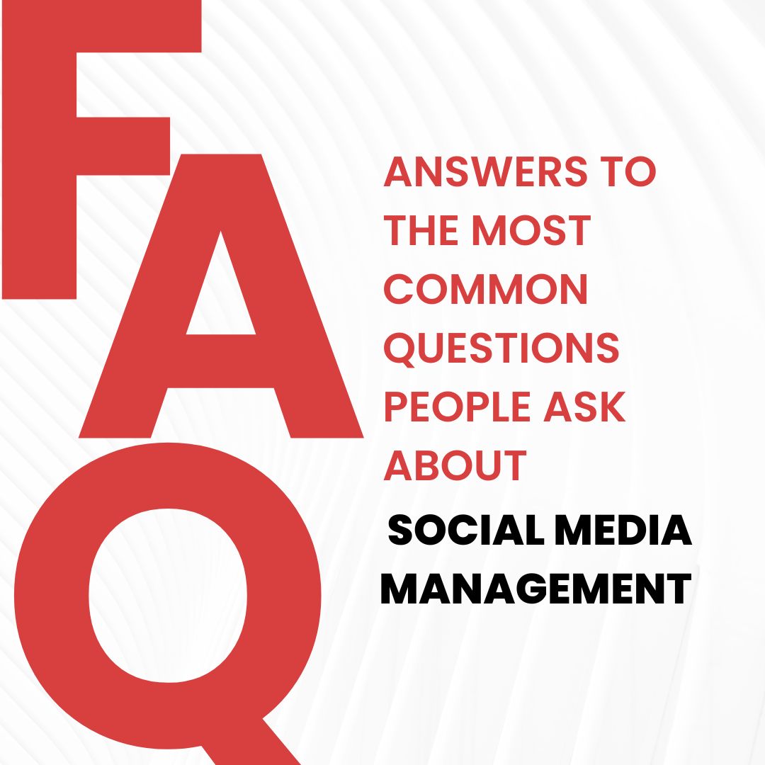 social media management faq's and people also ask